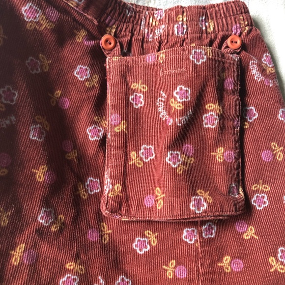 Red Duck corduroy skirt - Picture 3 of 10